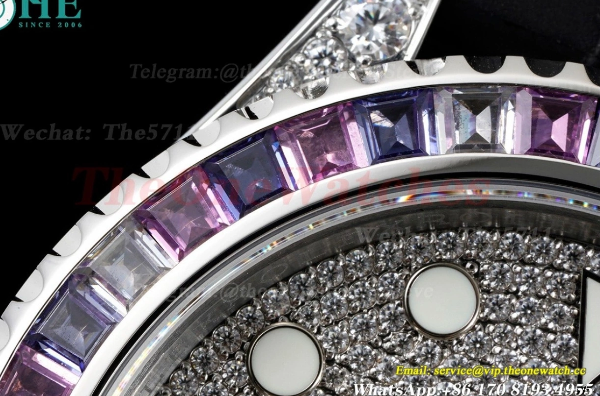 42mm SS 904L RU VR3235 Full Dial Yacht-Master Diamonds JVSF 0118